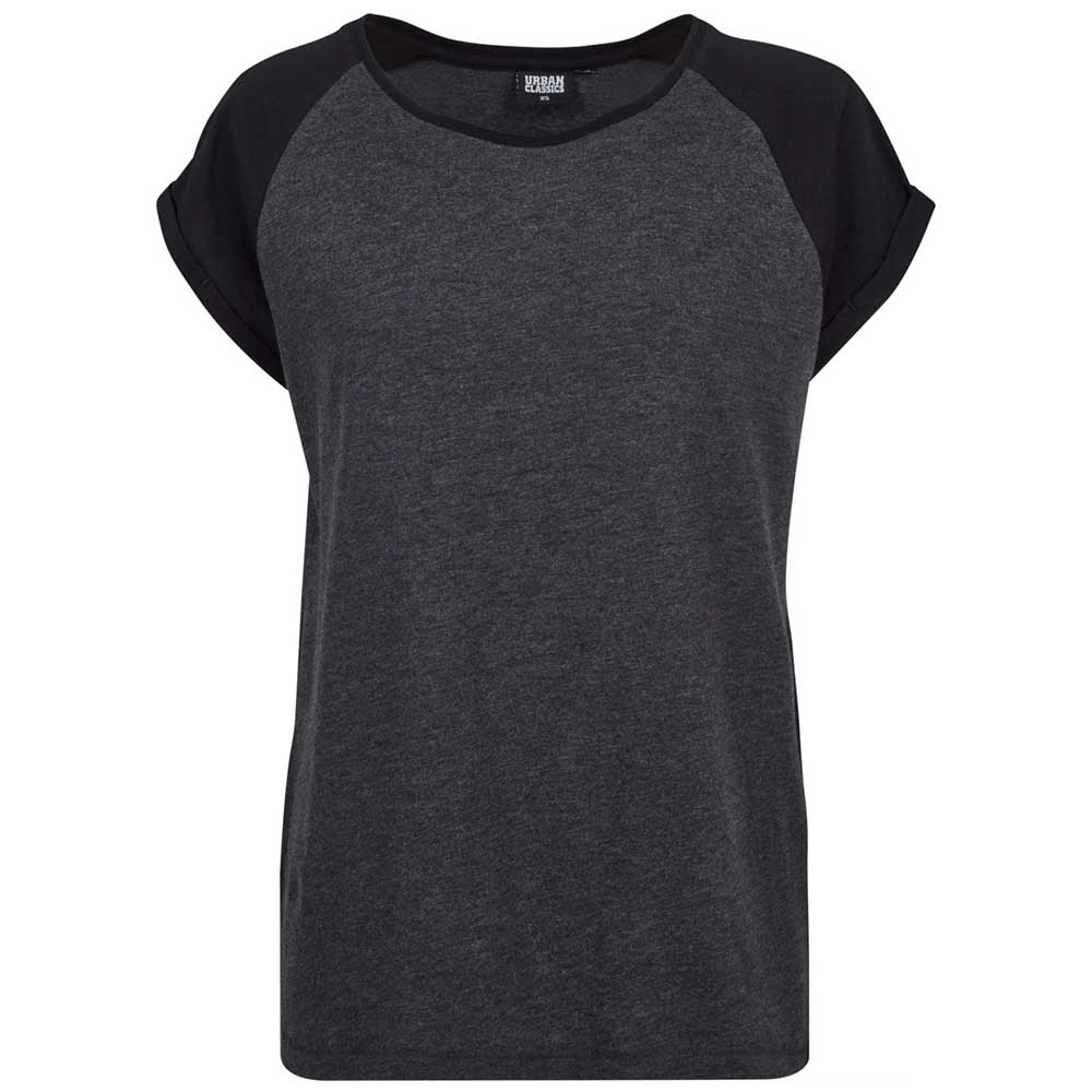 Urban Classics - Contrast Top à manches raglan - Gris